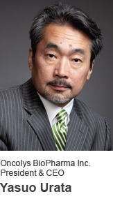 Oncolys BioPharma Inc.-President & CEO Yasuo Urata
